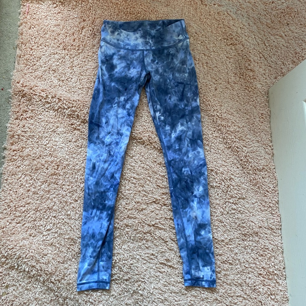Ivivva lululemon leggings. blue